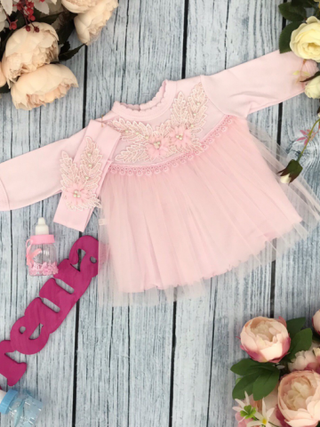 Купить оптом 160-ДР. Платье с повязкой на голову,хлопок 100 % интерлок 74,80,86 в Нижневартовске